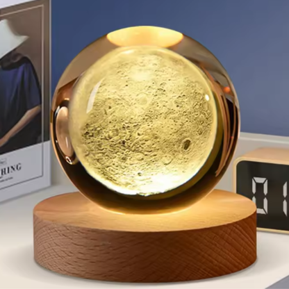 Bola de Cristal de Saturno 3D