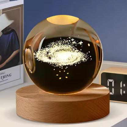 Bola de Cristal de Saturno 3D