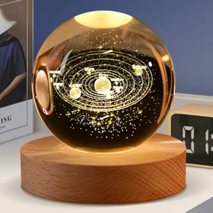 Bola de Cristal de Saturno 3D